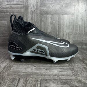 Nike Alpha Menace Elite 3 Men's size 10 Detachable Football Cleat Black DR5956-0